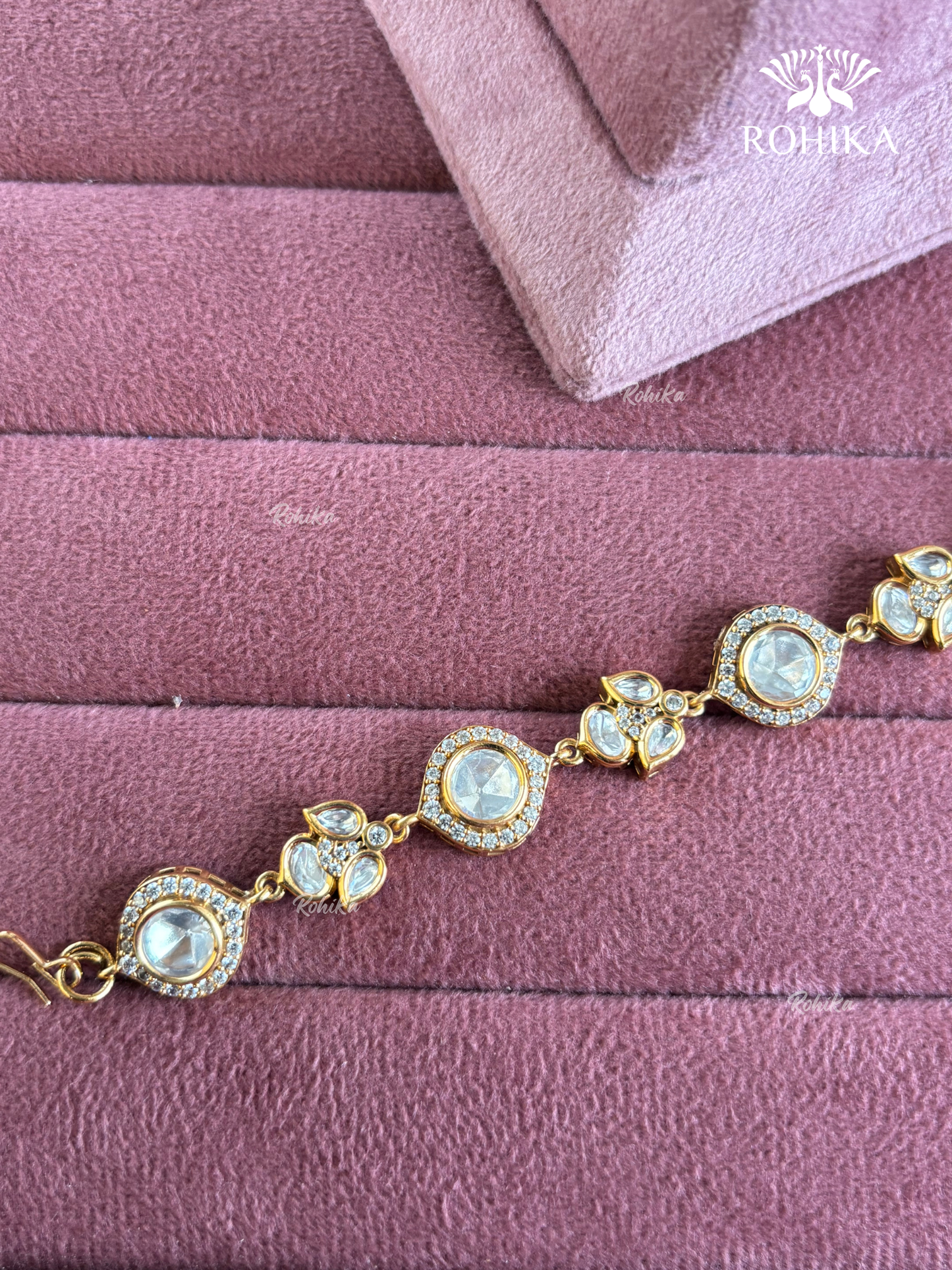 Kesha Polki Kundan Sheeshphool (SP-055) - White