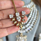 Olivia AD Layered Necklace Set  - White