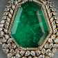 Baani AD Doublet Necklace Set - Green