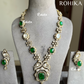 Ira designer necklace set - Green