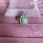 Angana polki kundan ring (SG-122) - White