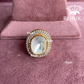 Angana polki kundan ring  (SG-048) - White