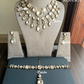 Adhisha polki kundan necklace set