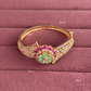 Camila American Diamond Bracelet/Kada (MB-0110) -  Pink And Mint Green