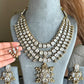 Olivia AD Layered Necklace Set  - White