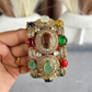 Sabya Deisgner Semi-Precious Kada (SSB003) -  Multi Colour