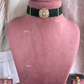 Inika Moisanite Choker Set - Dark Green