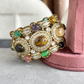 Sabya Deisgner Semi-Precious Kada (SSB003) -  Multi Colour