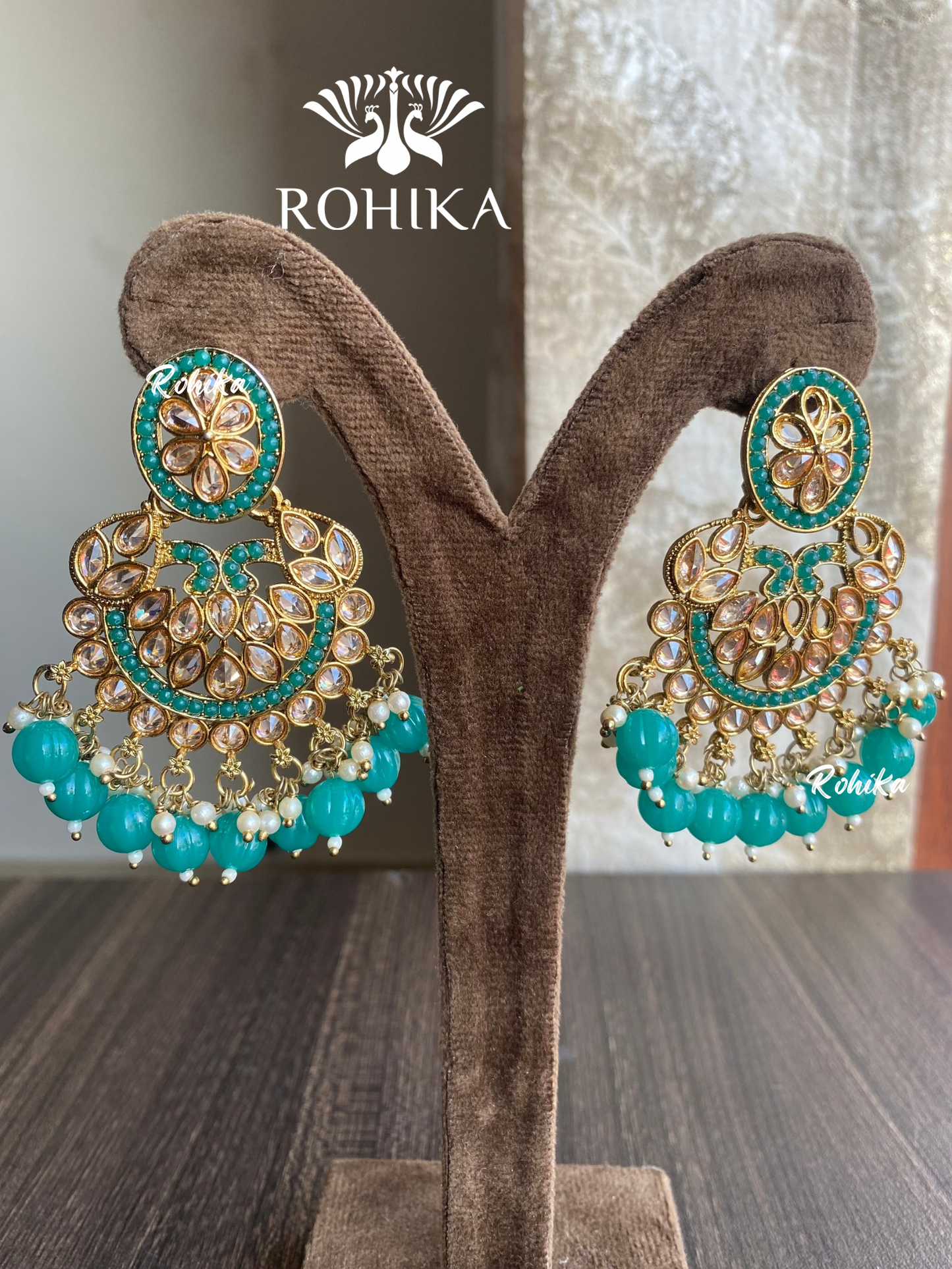 Kanika earrings - Green