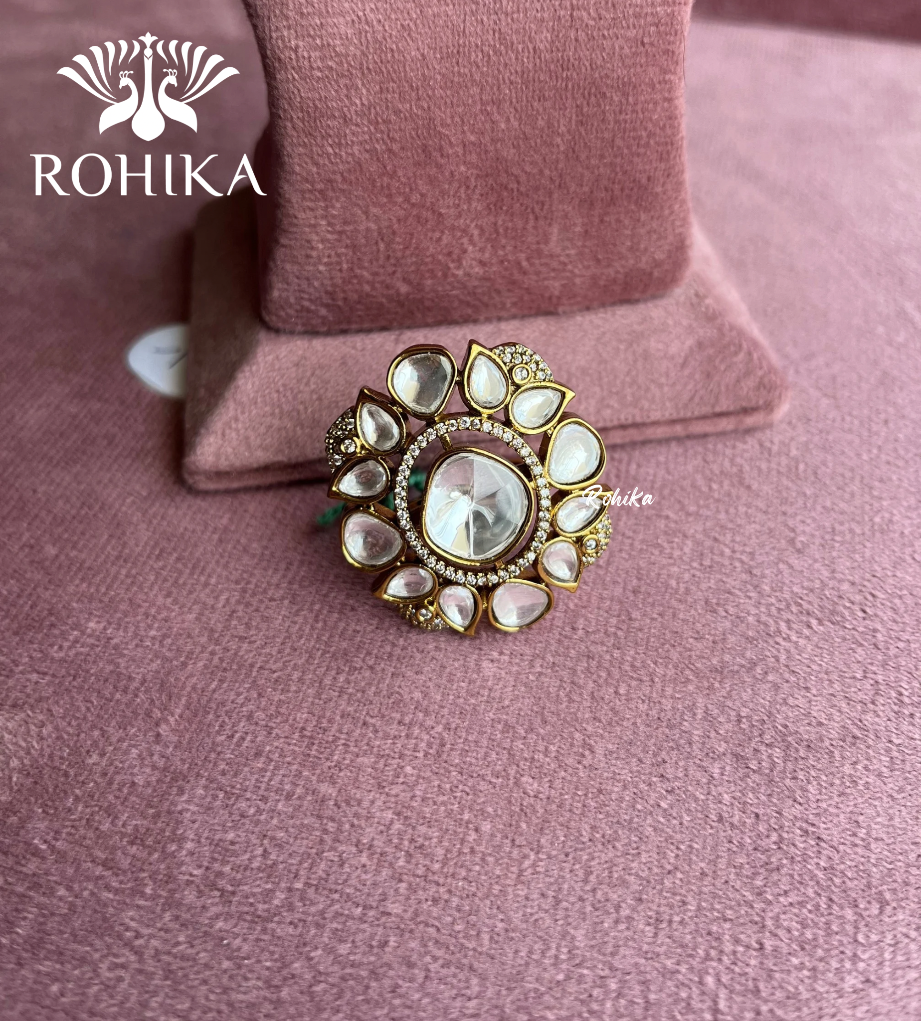 Angana polki kundan ring  (SG-004)