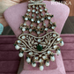 Bandini polki kundan passa /jhoomer (010) - Dark green - Rohika Store