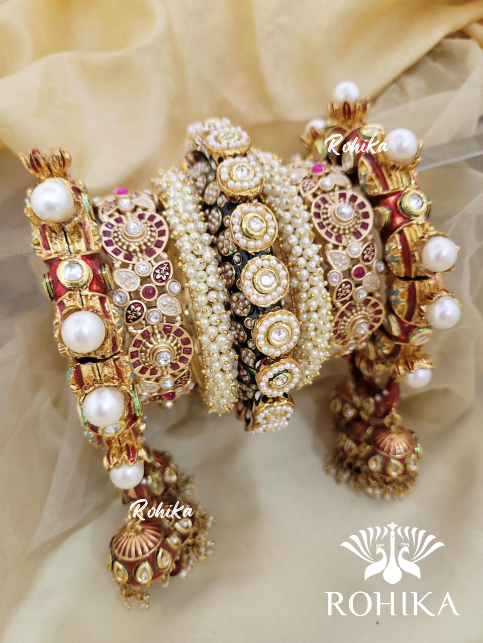 Jadau kundan bangle/Kada set (2011)