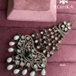 Bandini polki kundan passa /jhoomer (010) - Dark green - Rohika Store