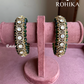 Kavi polki kundan kada/bangles - Dark green