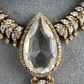 Baani AD Doublet Necklace Set - Green