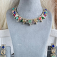 Saabya Inspired Fusion Necklace Set (SS021) - Mint Green