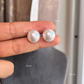 Classic Pearl Studs Earrings - White
