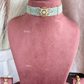 Inika Moisanite Choker Set - Mint Green