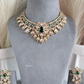 Kalindi Moisanite Necklace Set - Green