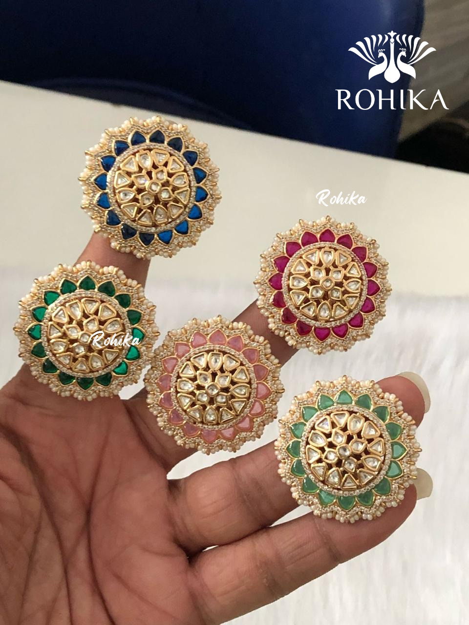 Kundan Ring  (KR-009)