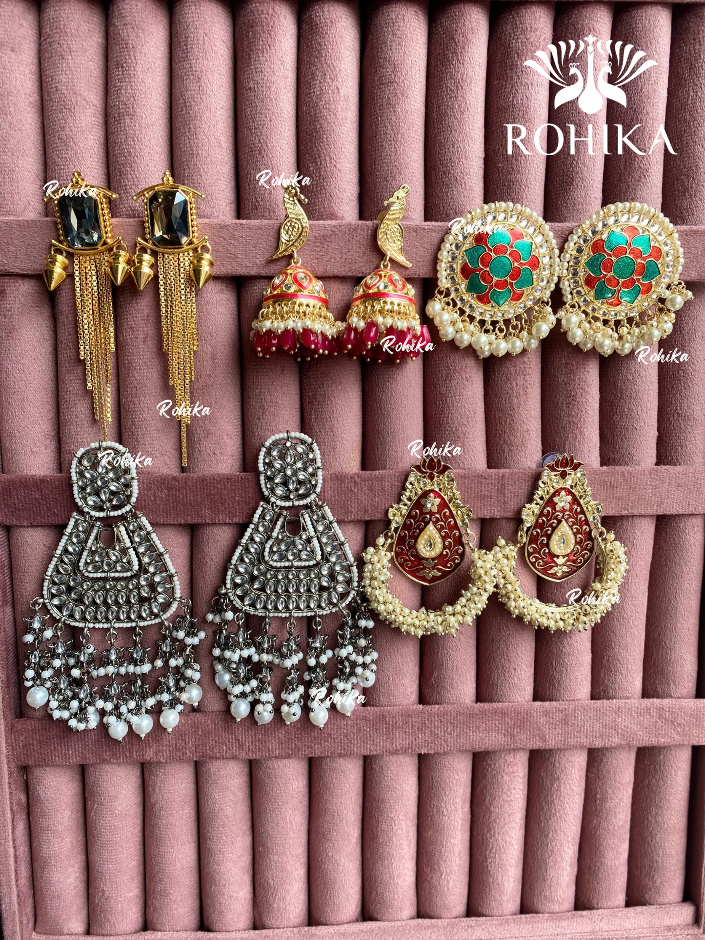 Utsav earrings combo (A-001)