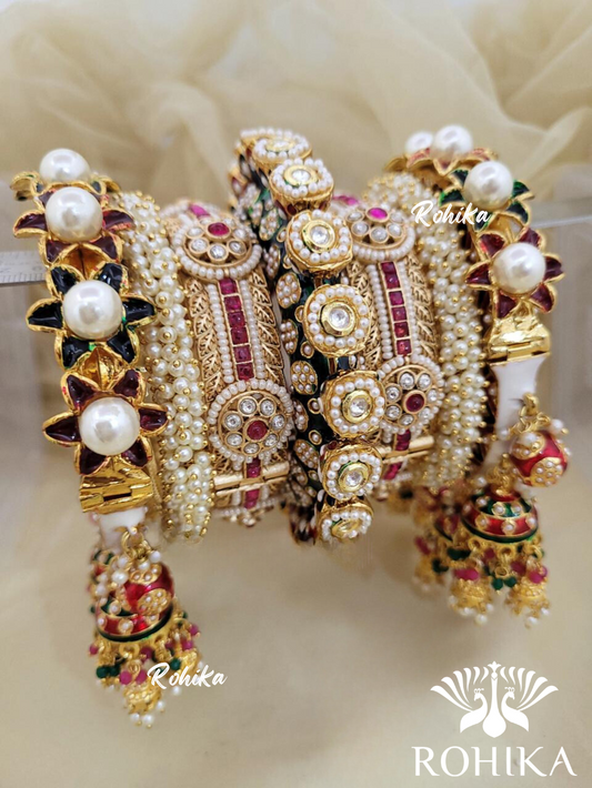 Jadau kundan bangle/Kada set (2006)