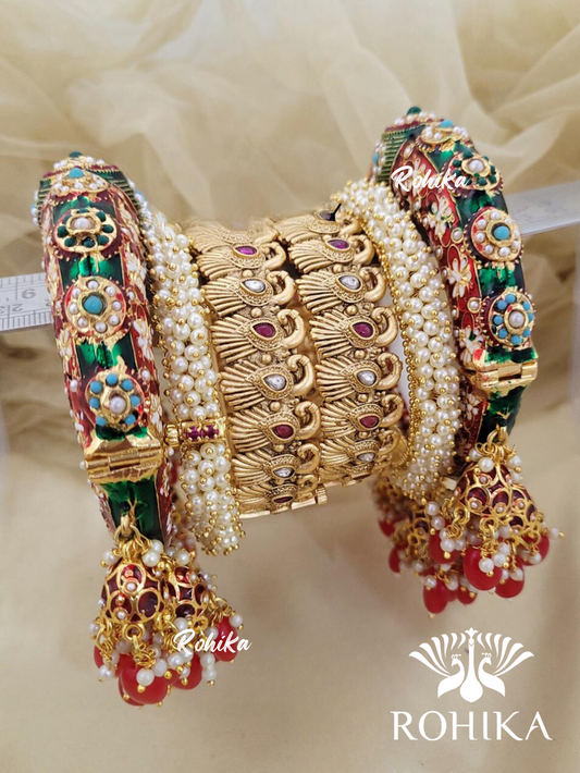 Jadau kundan bangle/Kada set (2008)