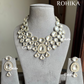 Zara polki kundan necklace set