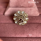 Angana polki kundan ring (SG-143) - White