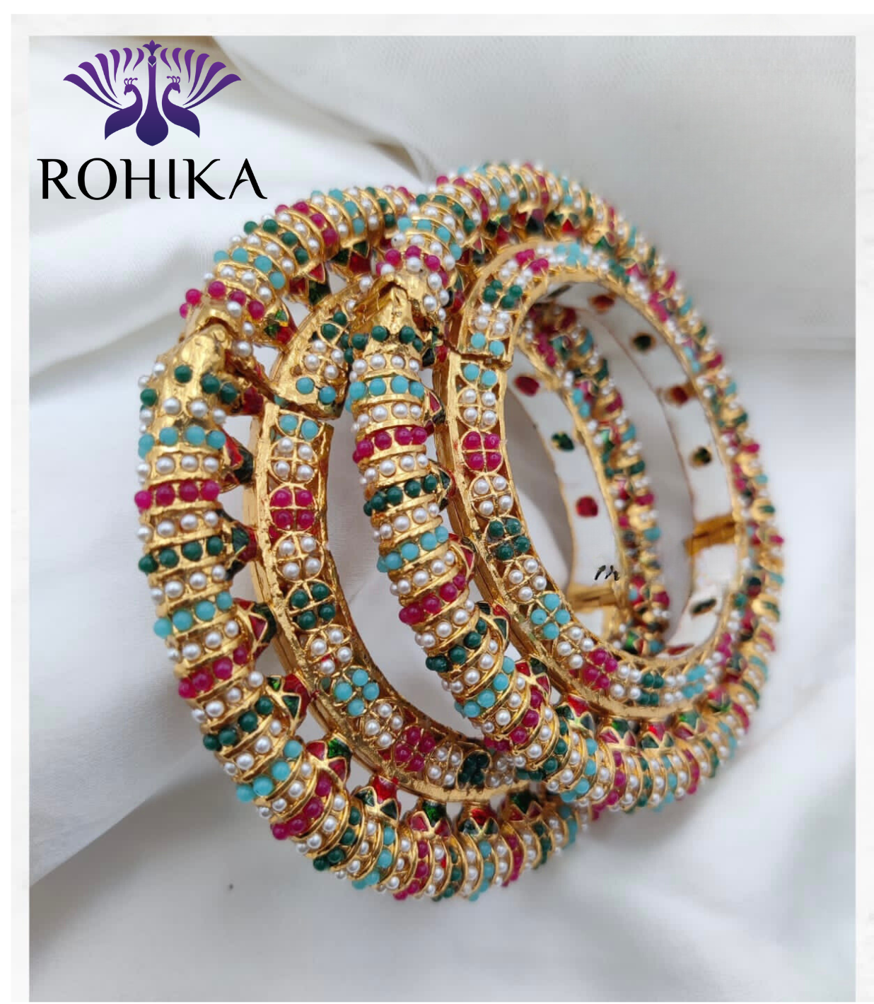 Nikhat jadau bangles 