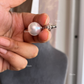 Classic Pearl Studs Earrings - White