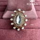 Angana polki kundan ring (SG-134) - White