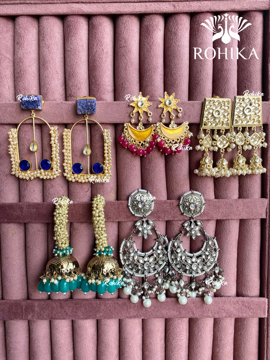 Utsav earrings combo (A-003)