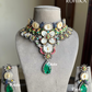 Saabya inspired fusion victorian choker set (SS005)- Green