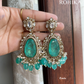 Doublet earrings (M-002) - Mint green