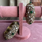 Mausami moisinite kundan kada/bangles - Green