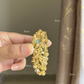 Moisanite kundan Brooch (BR-001) - Mint Green