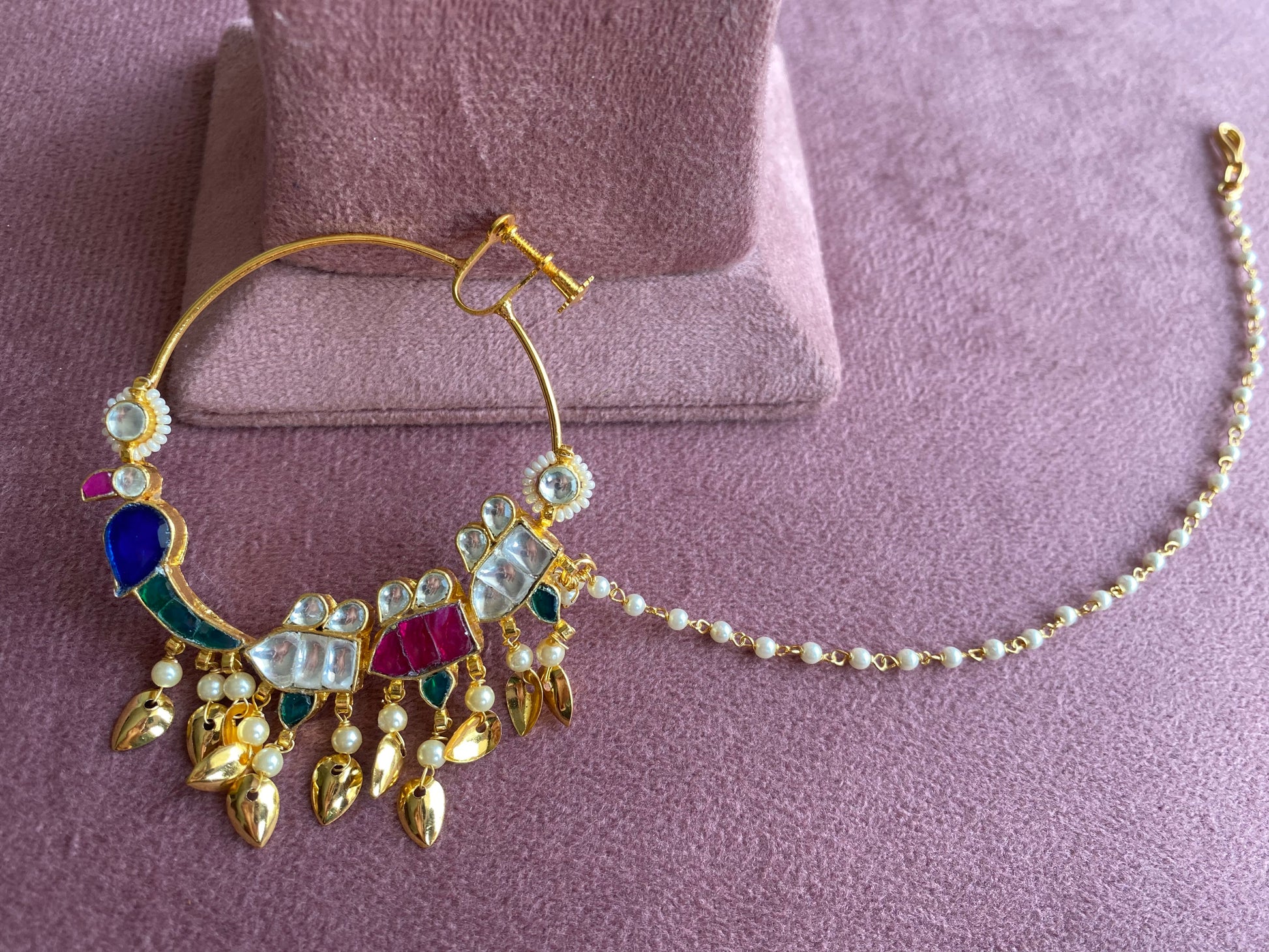 Neer Pacchi Kundan Nath (019) - Multi - Rohika store 