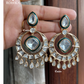 Aliya moisinte kundan earrings - white