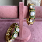 Pritha Moisanite Kada/Bangles - Green