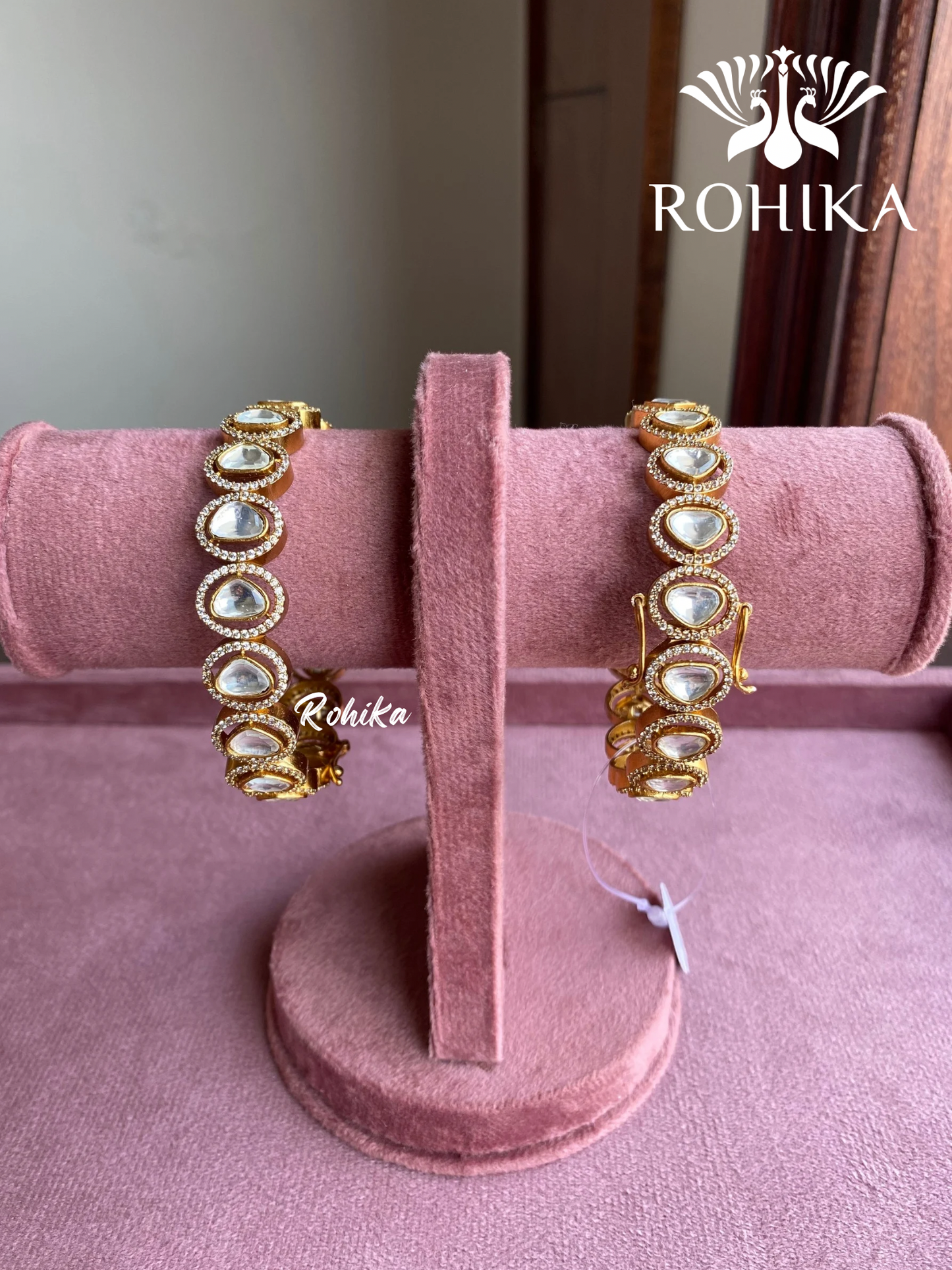 Shaurya polki kundan kada/bangles