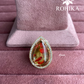 Angana polki kundan ring (SG-123) - Red