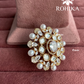 Angana polki kundan ring (SG-136) - White