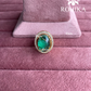 Angana polki kundan ring (SG-090) - Green 