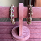 Pushp moisinite kundan kada/bangles - Pink