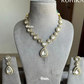 Iksha polki kundan necklace set