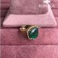 Angana polki kundan ring (SG-125) - Green