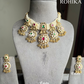 Sakhi goldplated necklace set