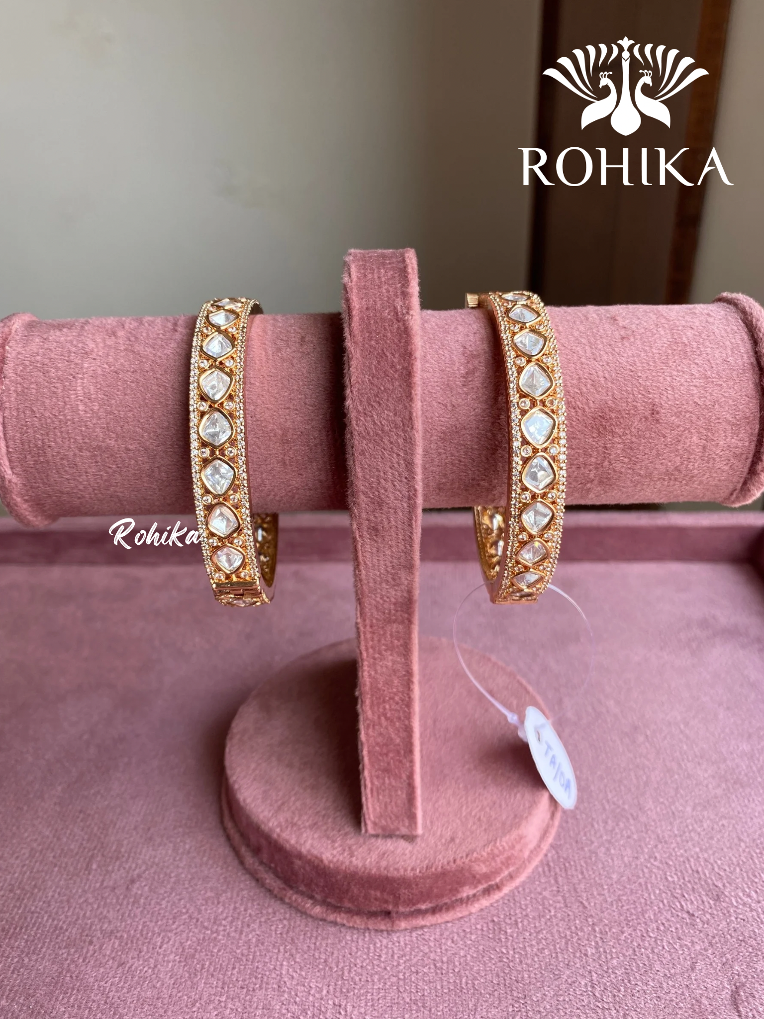 Kamal polki kundan kada/bangles