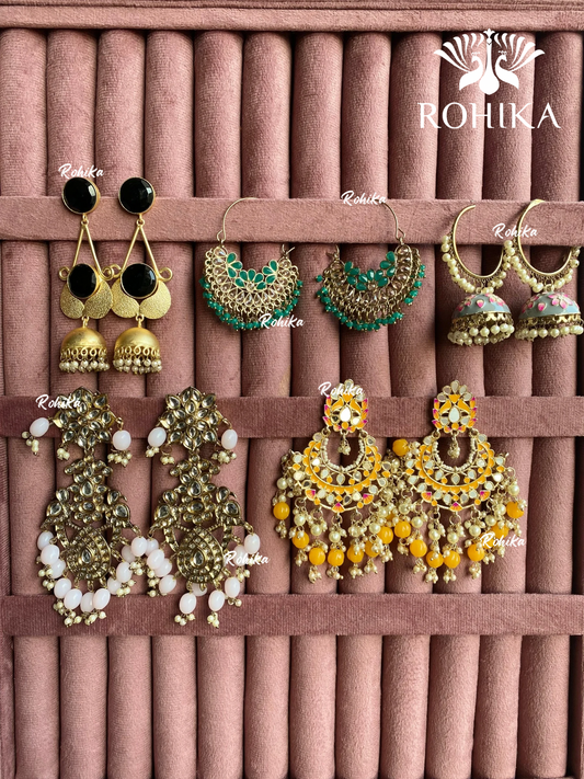 Utsav earrings combo (A-001)